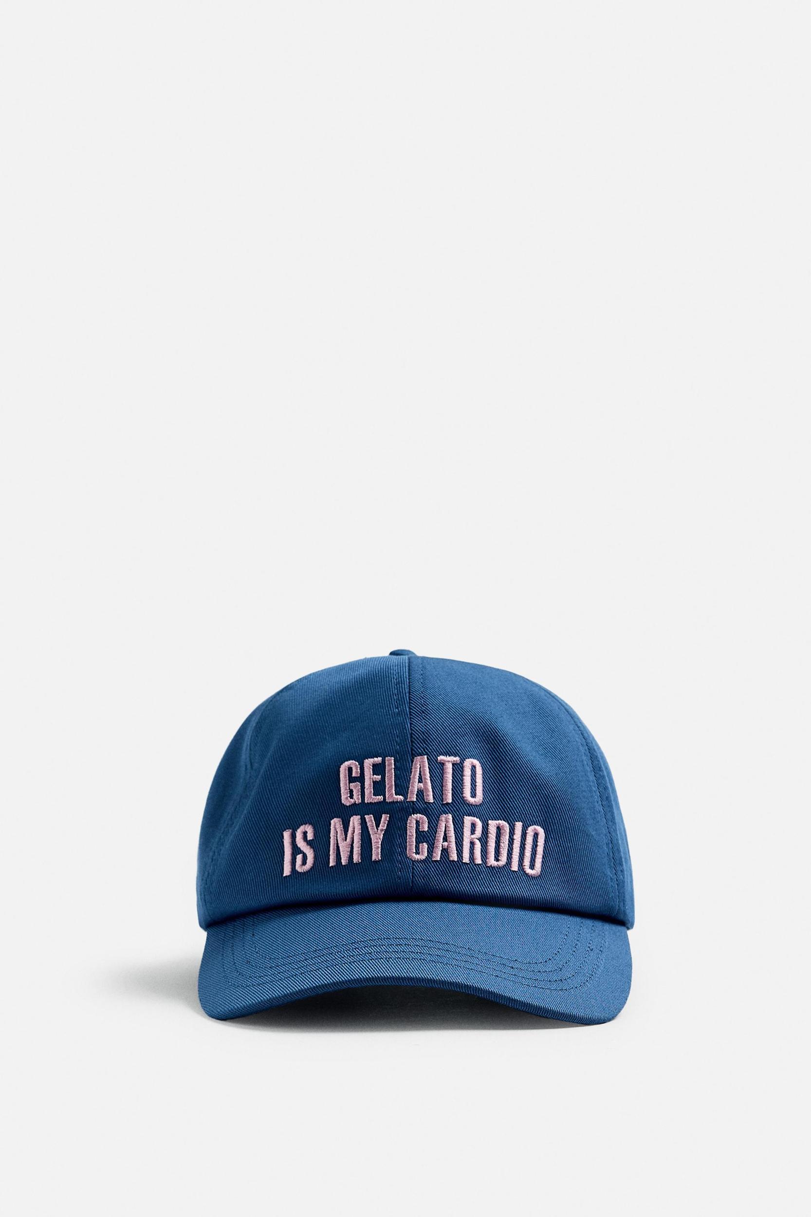 EMBROIDERED TEXT CAP Product Image