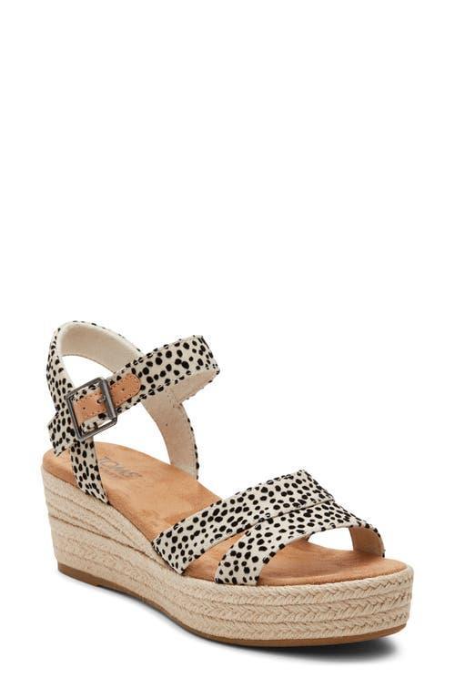 Toms Womens Audrey Espadrille Wedge Sandals Product Image