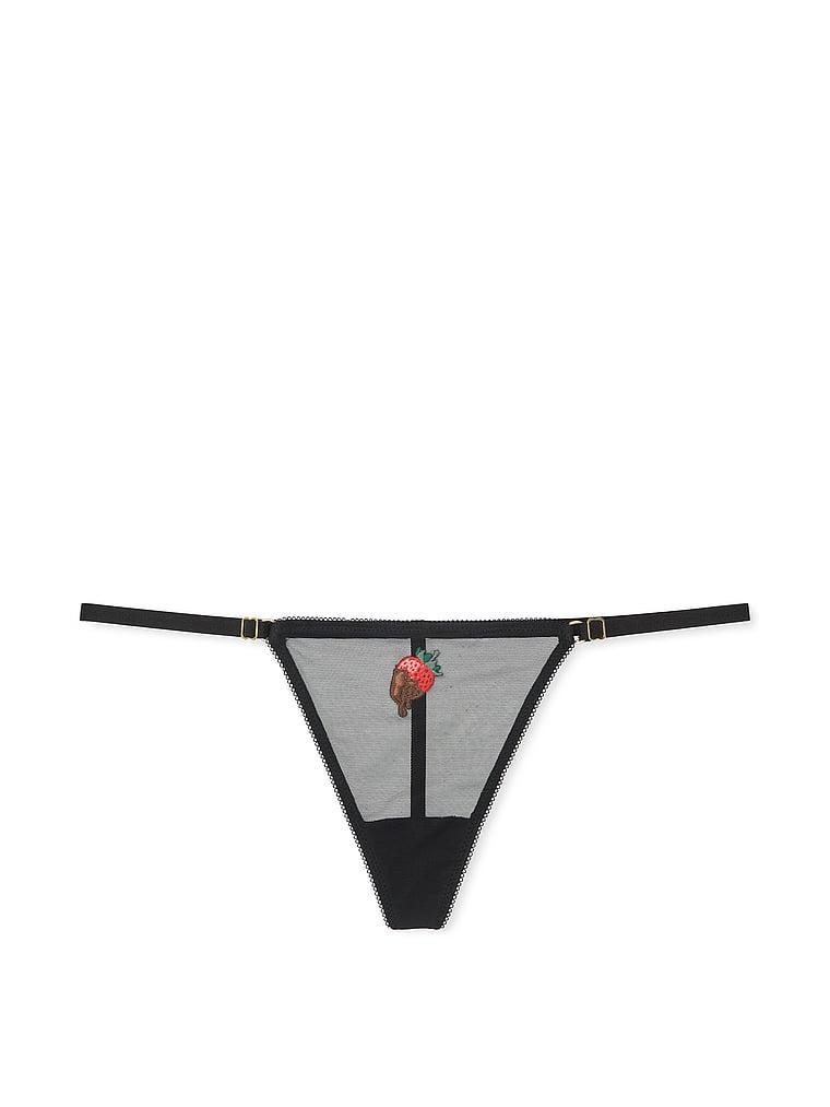 Flirty Mesh Adjustable V-String Panty Product Image