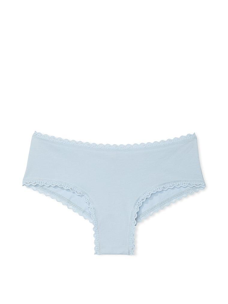 Cotton Lace-Waist Cheeky Panty Product Image