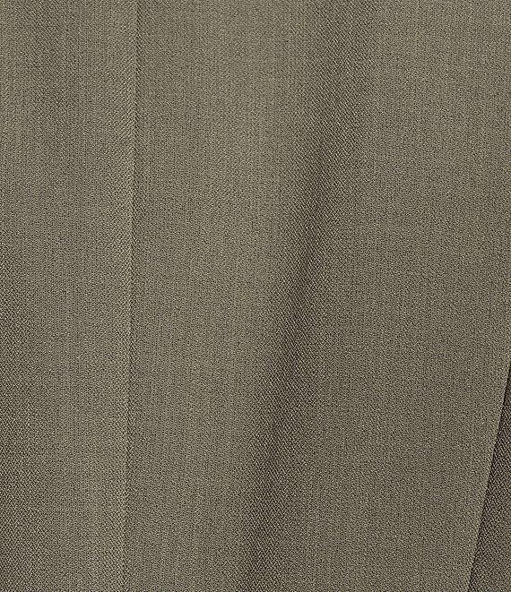 Kasper Stretch Crepe Notch Lapel Neckline Long Sleeve Blazer Product Image