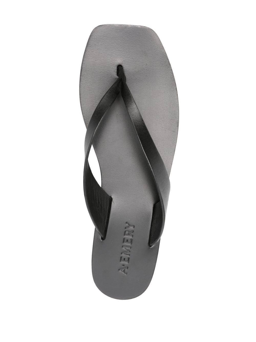Kinto leather flip flops Product Image