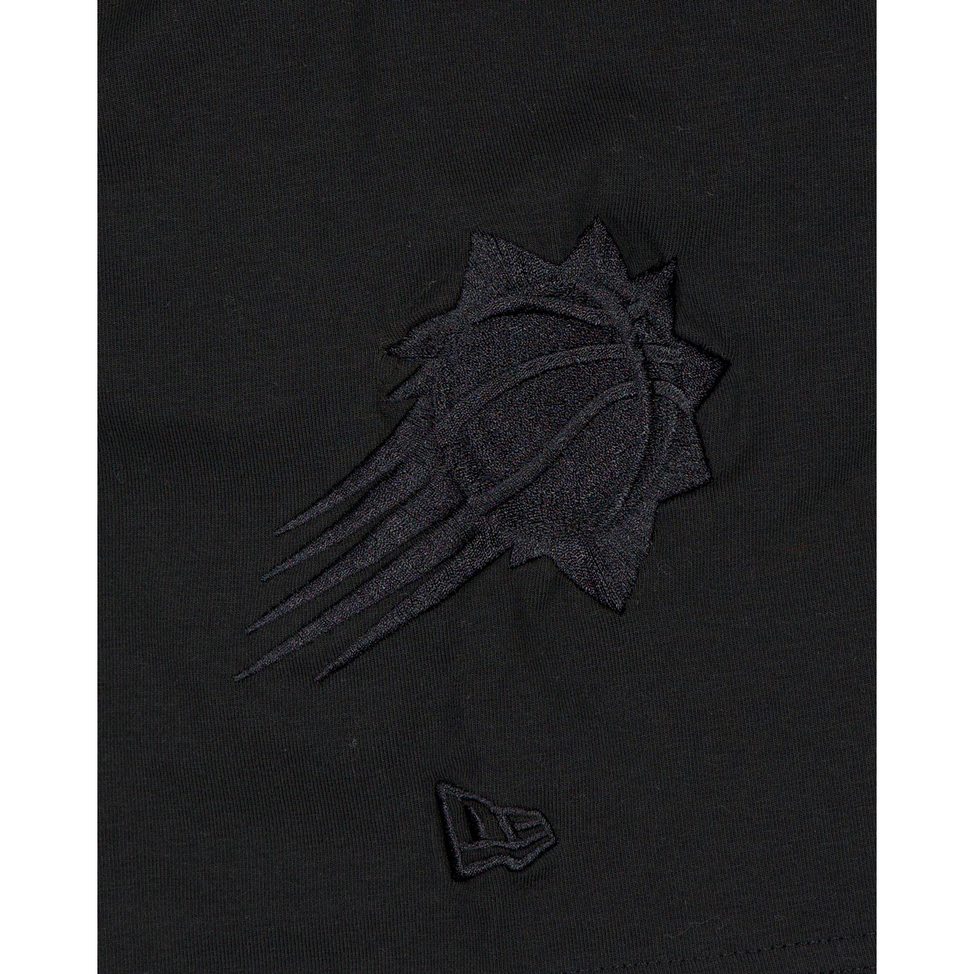 Phoenix Suns Black on Black Logo Select T-Shirt Male Product Image