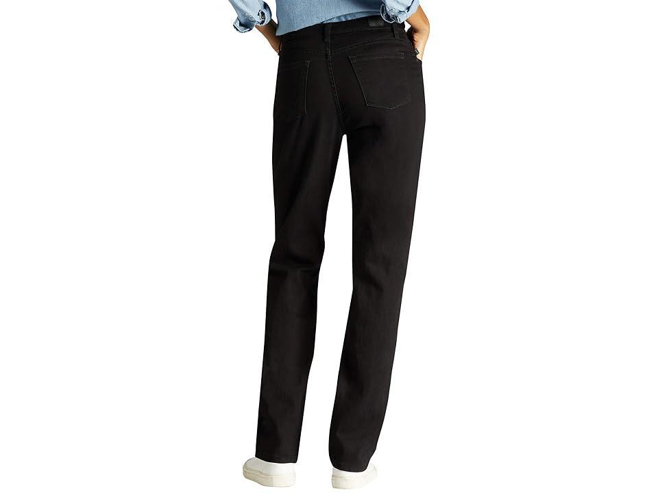 Womens Lee Instantly Slims High Waisted Straight-Leg Jeans Product Image