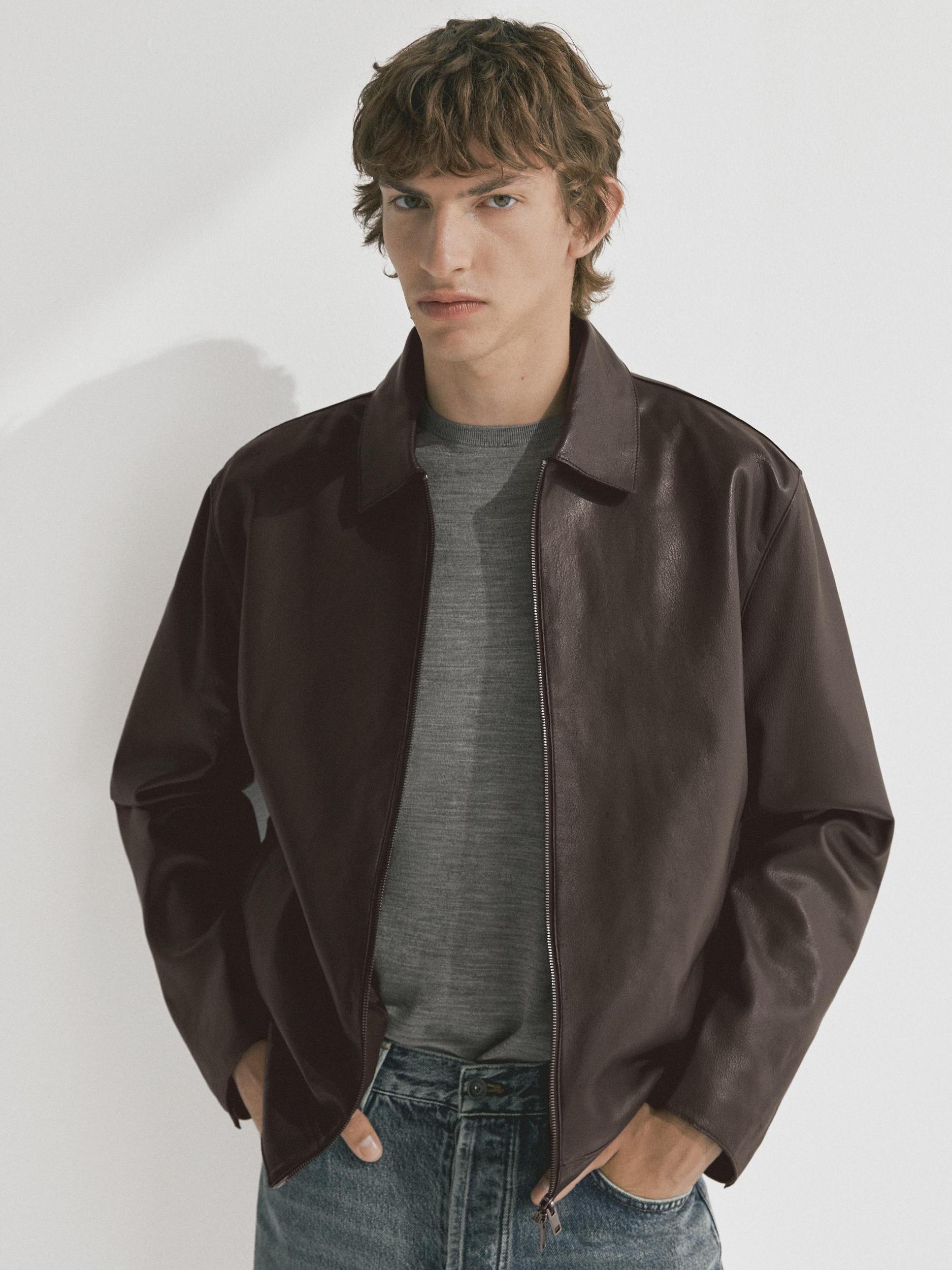 Nappa sheepskin jacket Product Image