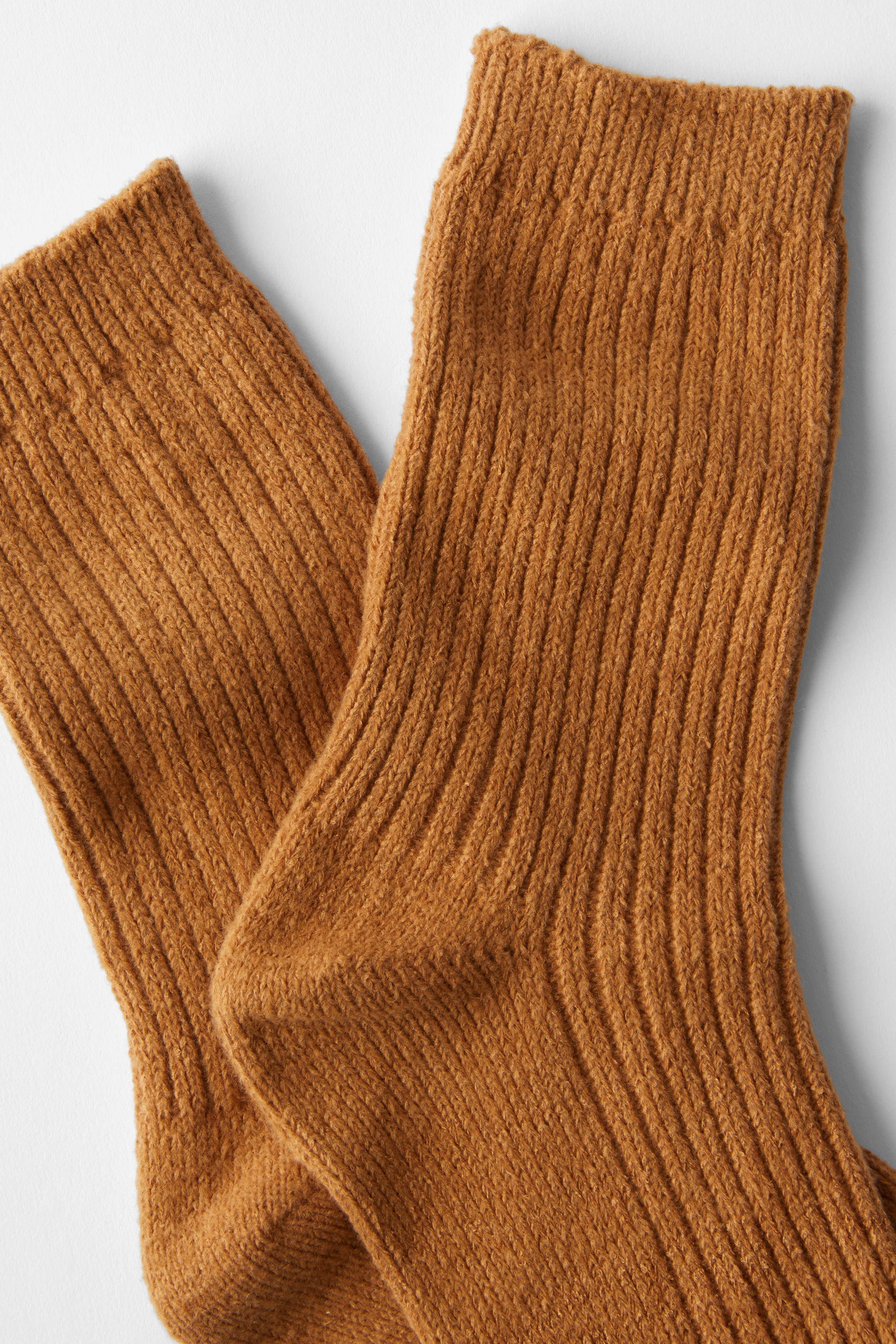 Classic Ribbed Cosy Crew Sock Product Image