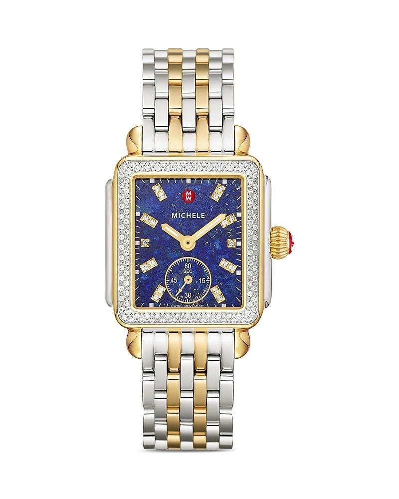 Womens Deco Mid Stainless Steel & 0.57 TCW Diamond Bracelet Watch Product Image