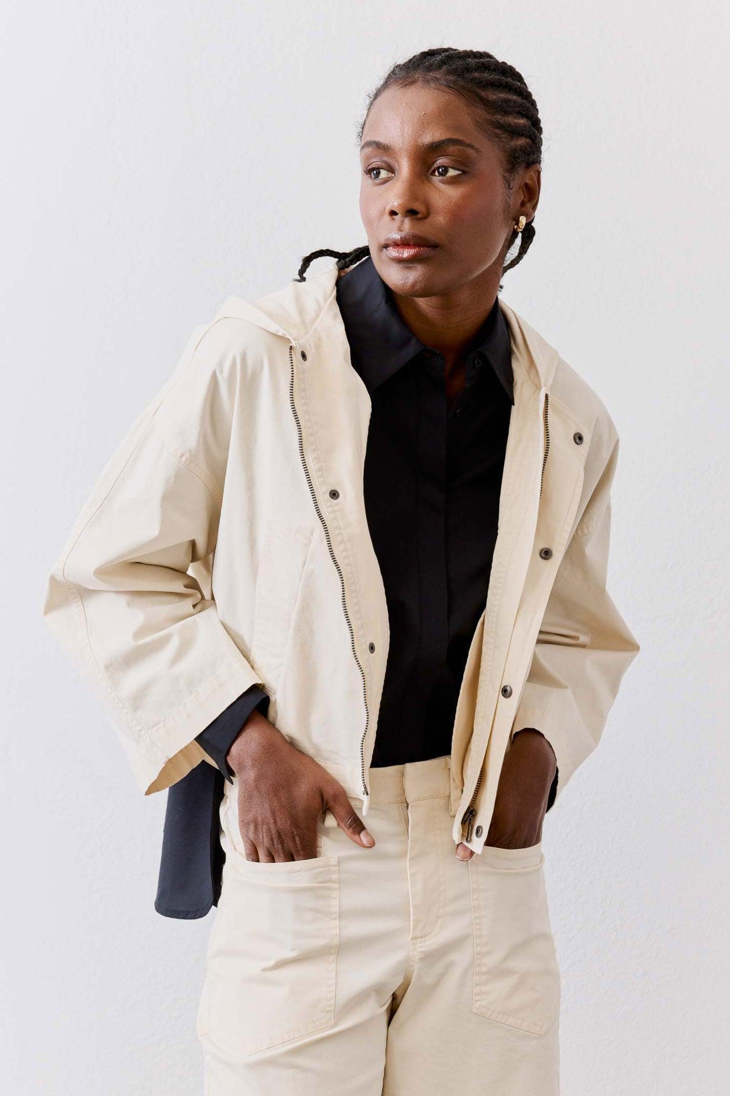 The Utility Oversized Twill Jacket Product Image