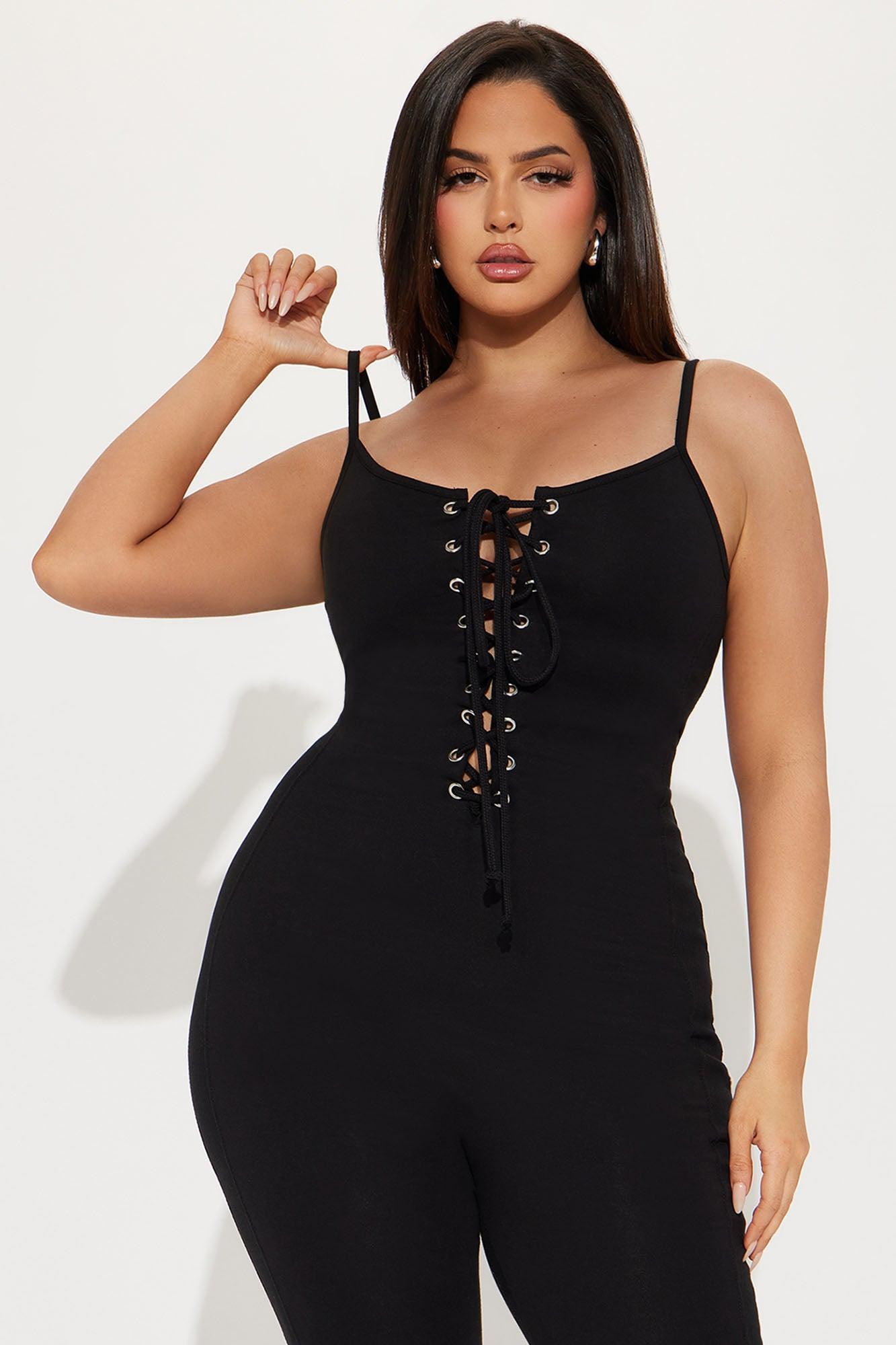 What's Going On Jumpsuit - Black Product Image