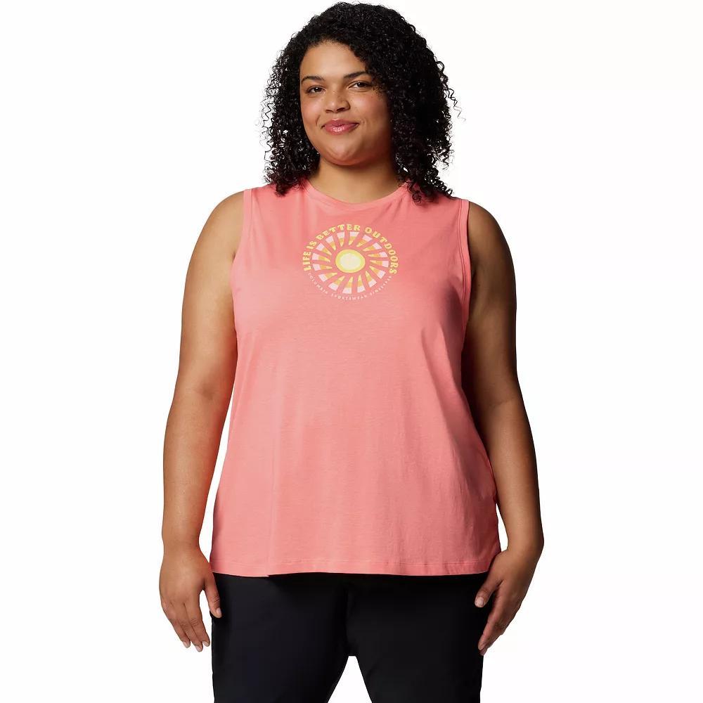 Columbia Women's Ruby Springs Graphic Tank - Plus Size- Product Image
