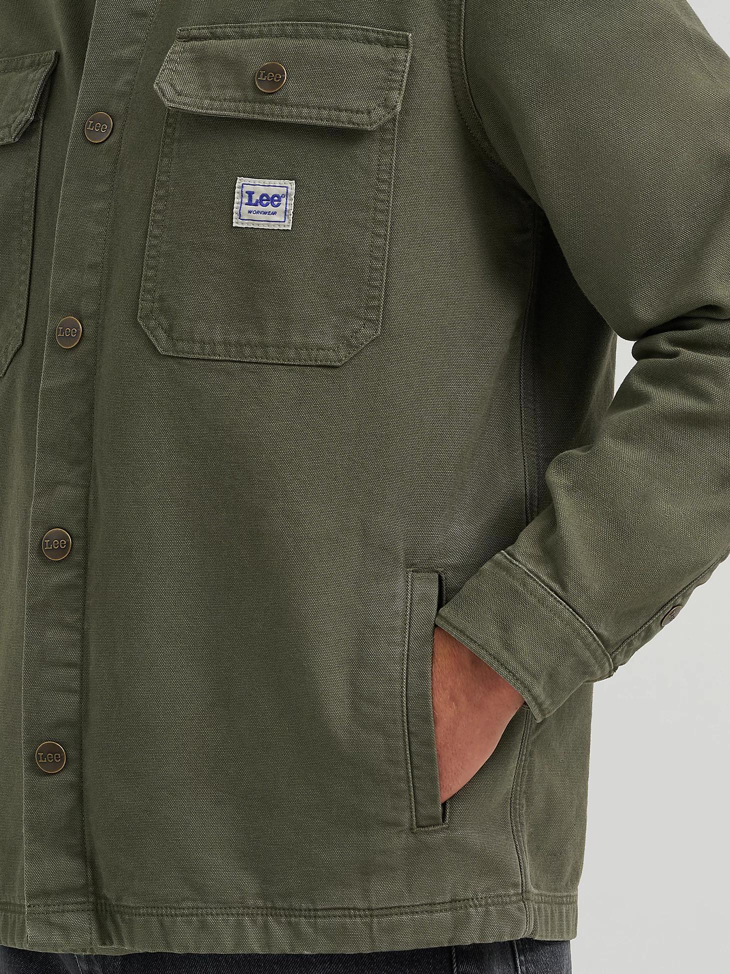 Men's Relaxed Fit Workwear Overshirt | Men's Tops & Tees | Lee® Product Image