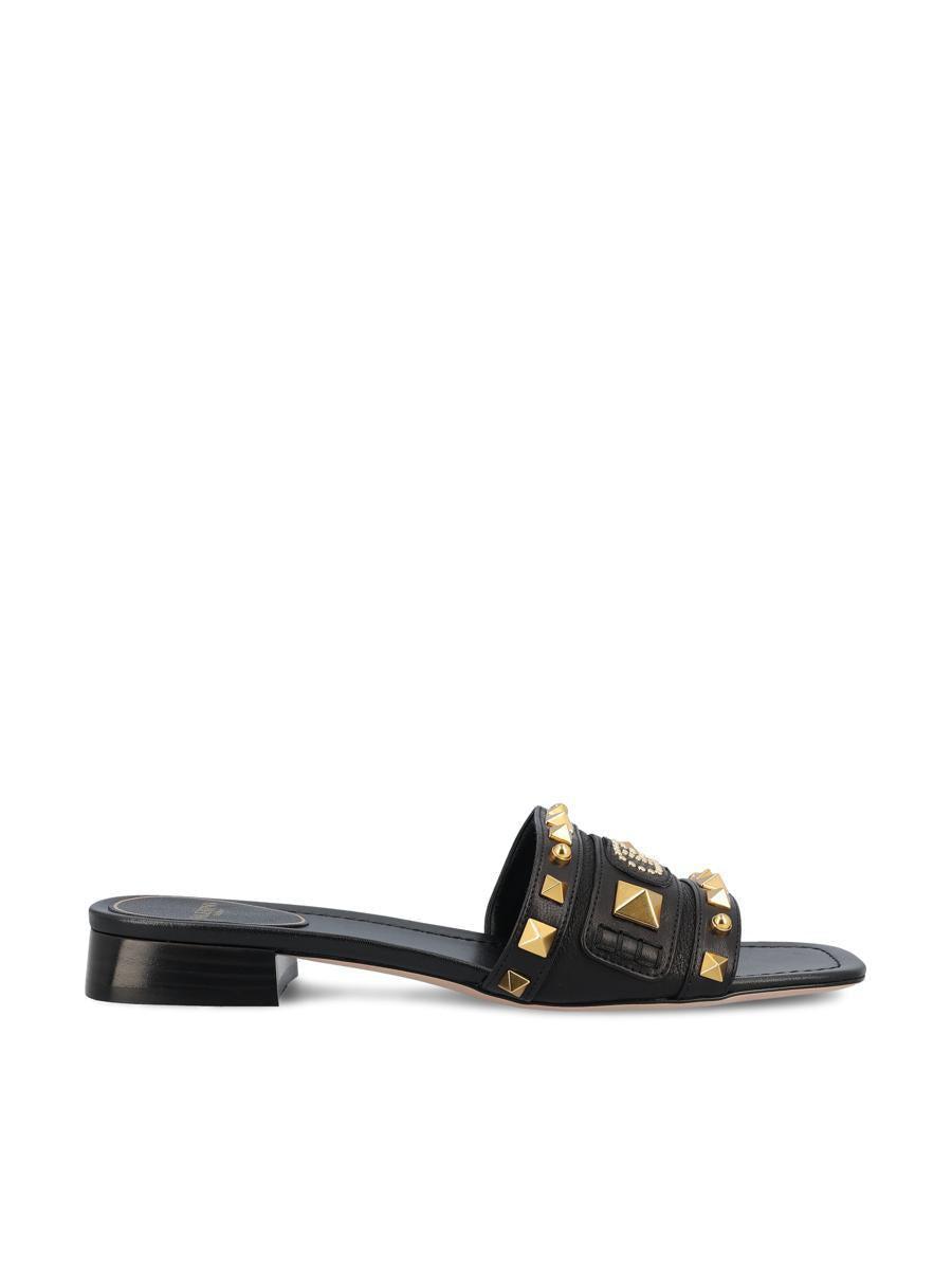 VALENTINO GARAVANI Rockstud Sandalen In Black Product Image