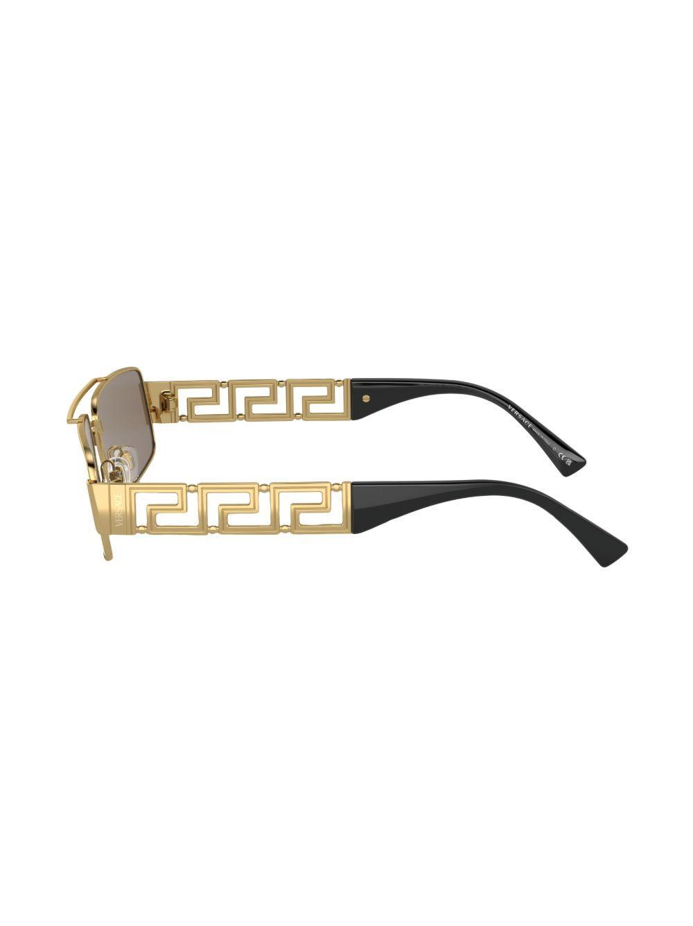 logo-plaque rectangular-frame sunglasses Product Image