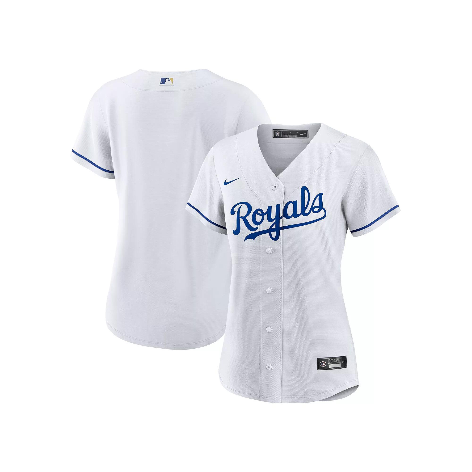 Women's Nike White Kansas City Royals Home Replica Team Jersey, Size: Small Product Image
