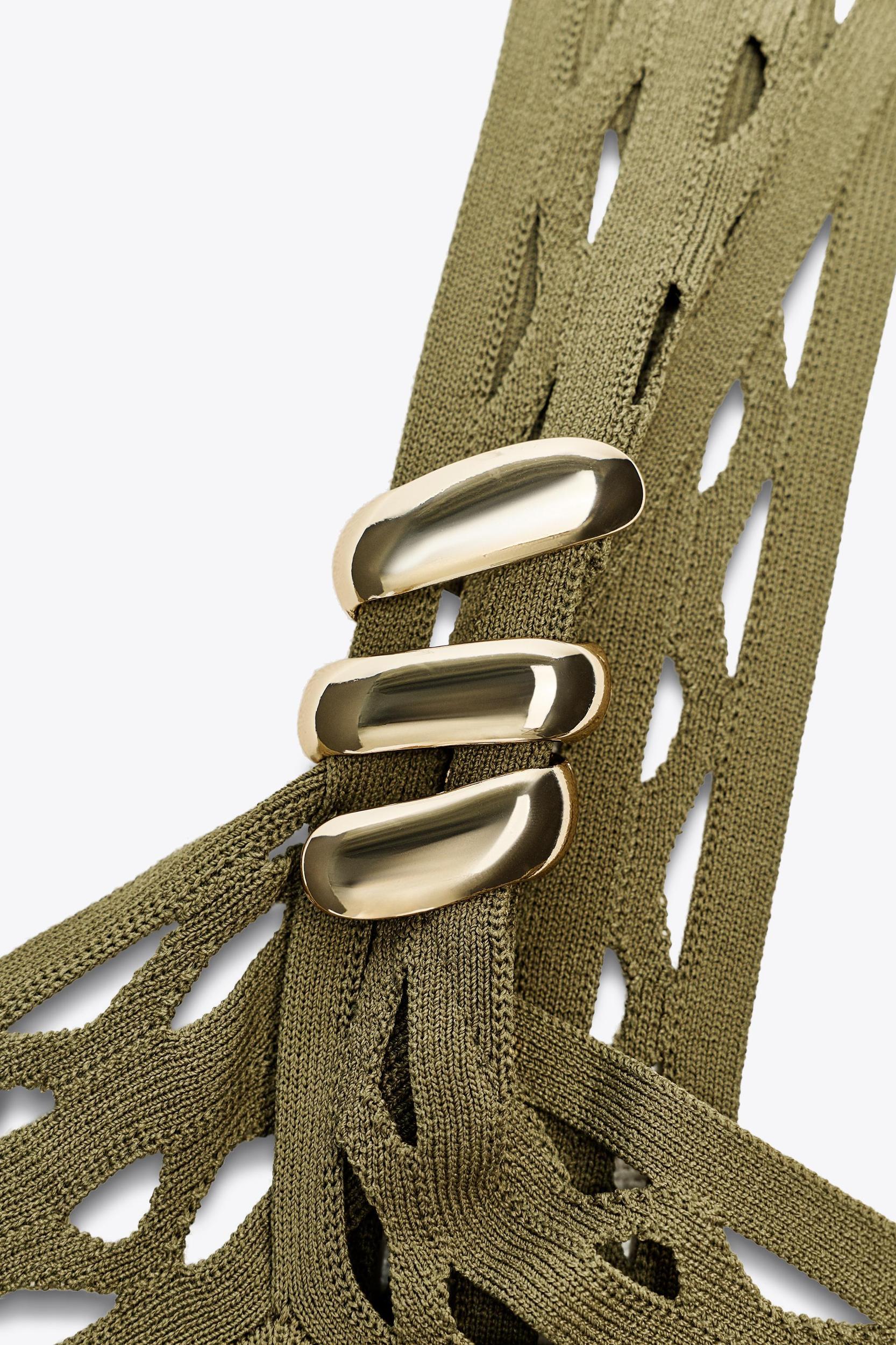 ASYMMETRIC KNIT TOP Product Image