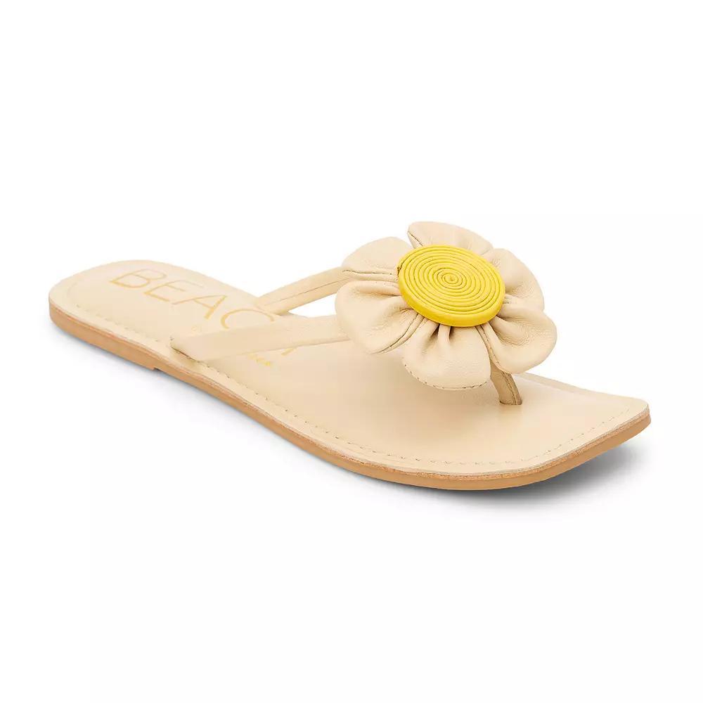 Beach Womens Bouquet Thong Sandal Product Image