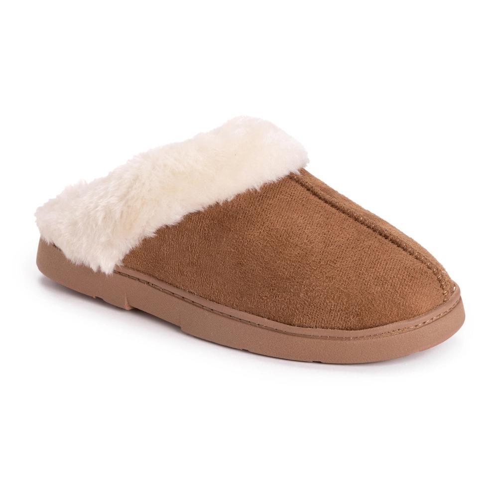 MUK LUKS Polysuede Womens Slippers Product Image