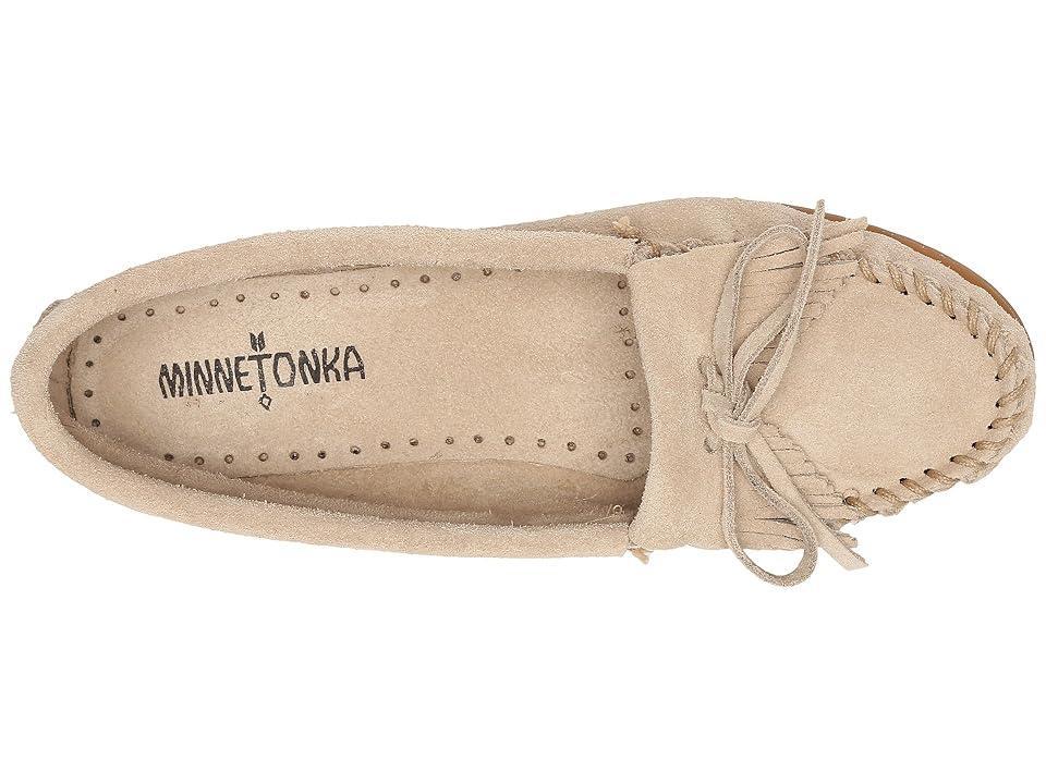 Womens Minnetonka Kilty Casual Shoe - Stone Product Image