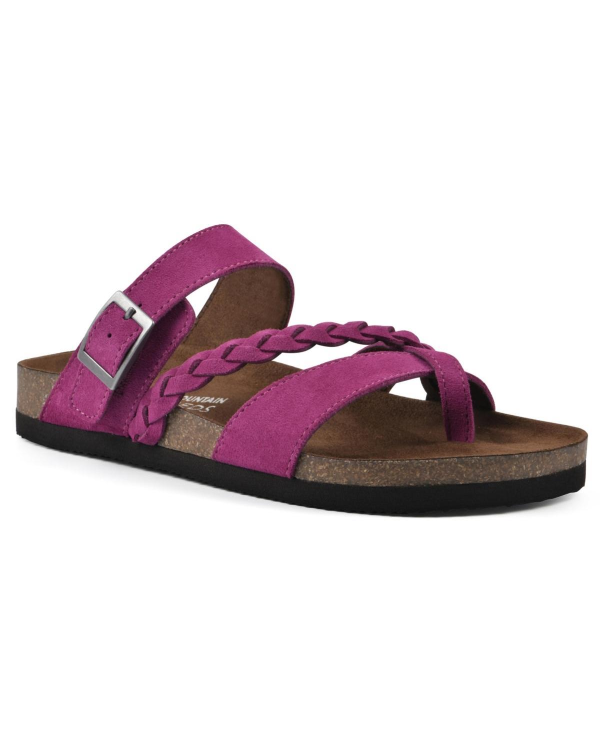 White Mountain Womens Hazy Footbed Sandal Product Image