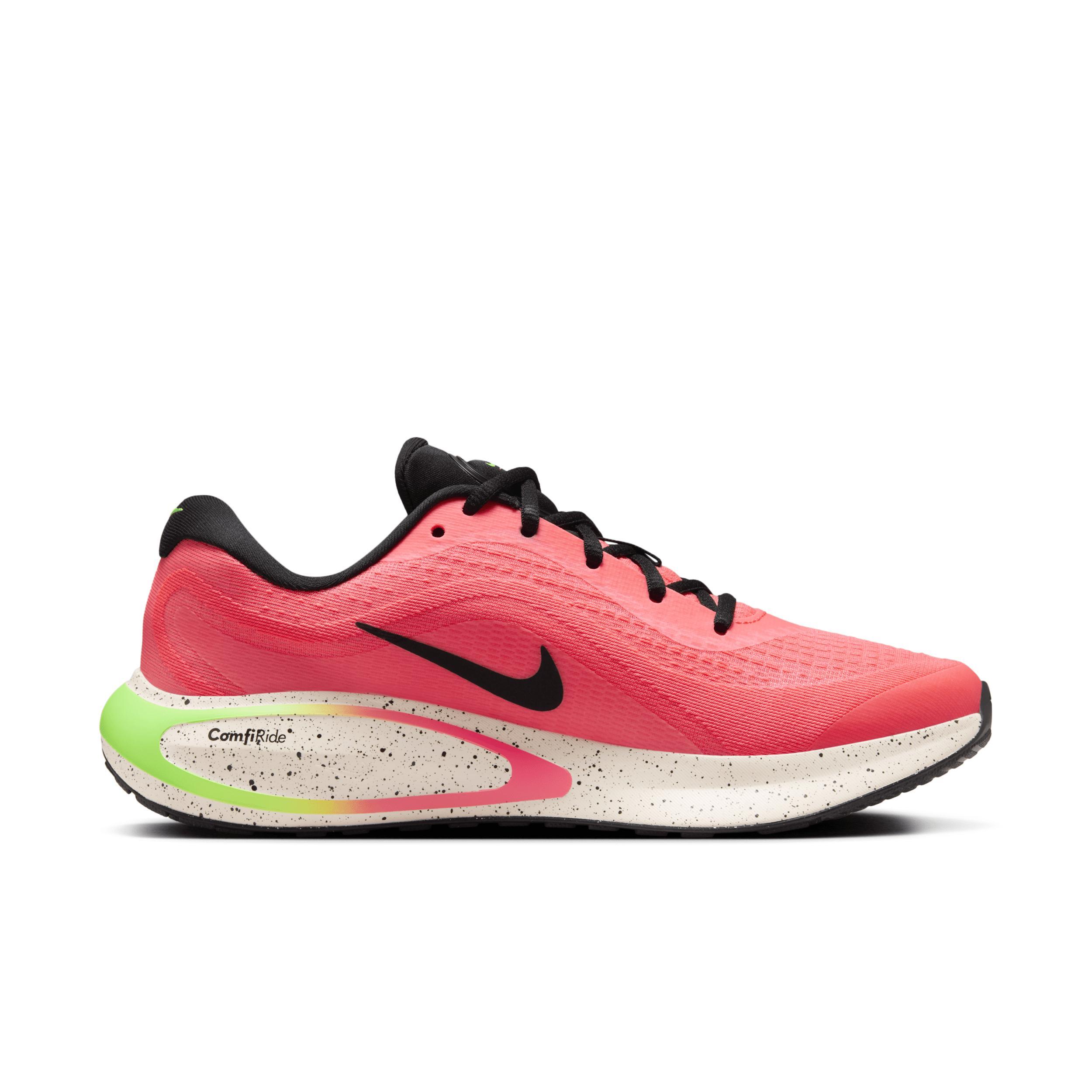 Nike Womens Journey Run - Running Shoes Pink/Green Product Image