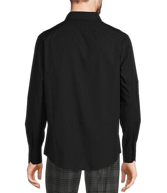 Murano Wardrobe Essentials Classic-Fit Solid Long-Sleeve Woven Shirt Product Image