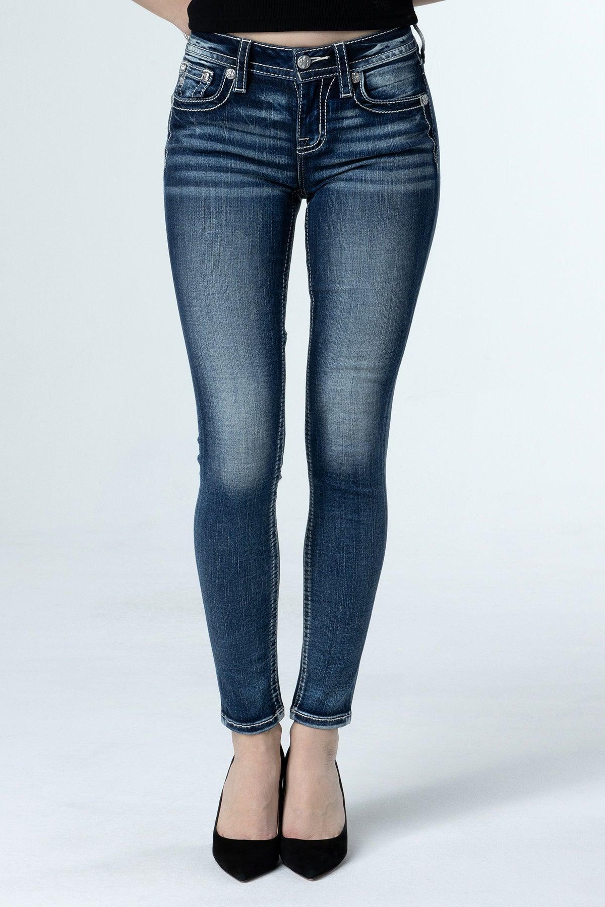 Floral Fleur Skinny Jeans Product Image