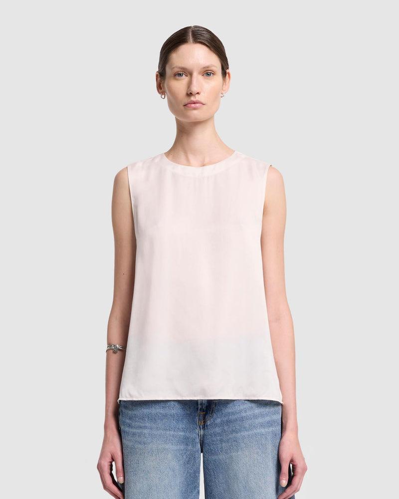 Cupro Sleeveless Top Product Image