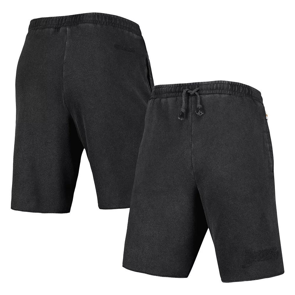 Mens Mitchell & Ness Los Angeles Lakers French Terry Tonal Fleece Shorts Product Image
