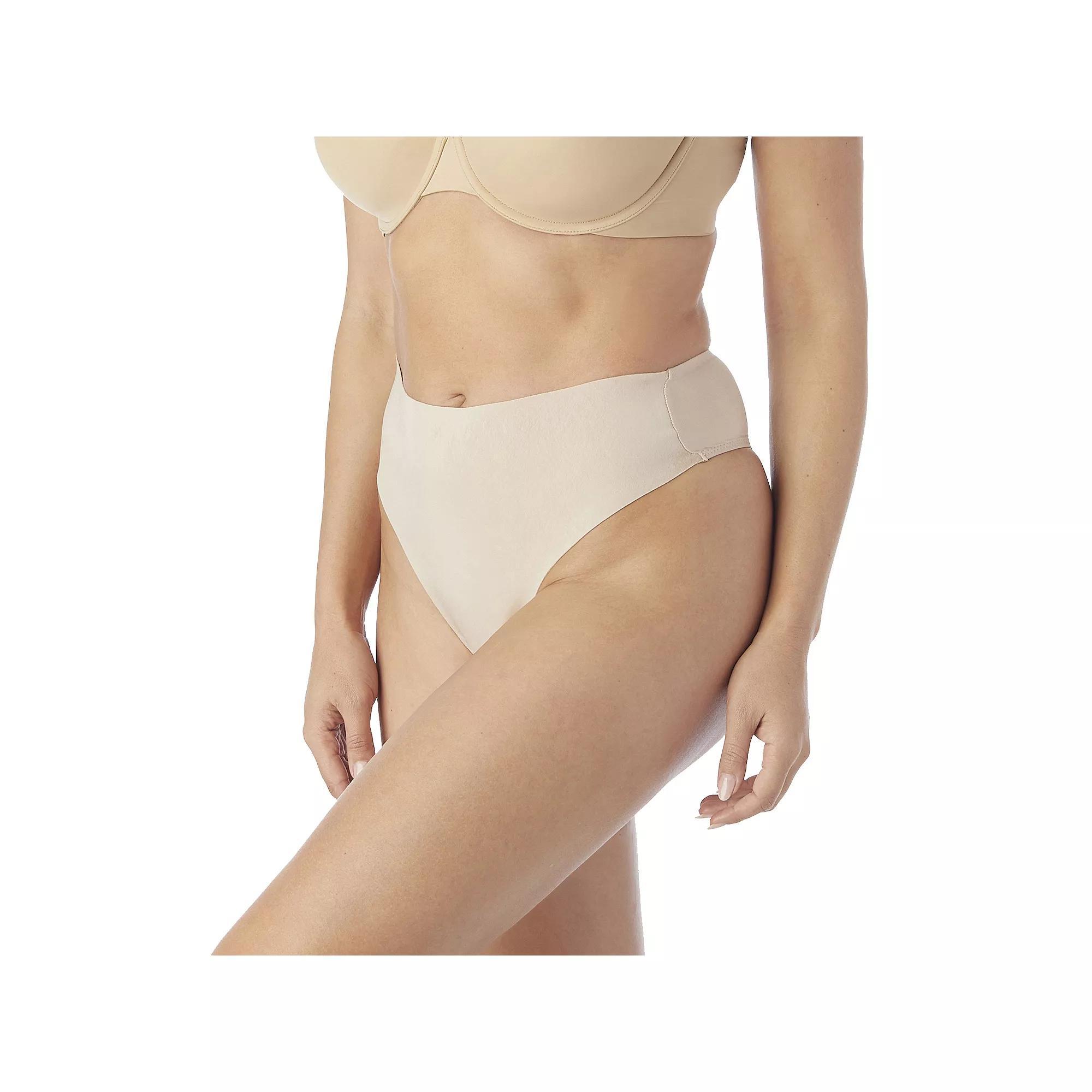 Women's Naomi & Nicole® Shapewear Light Control Shaping Thong 7538, Size: Large, Warm Beige Product Image