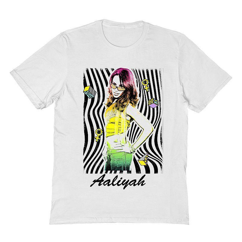 Men's Aaliyah Tee, Size: XL, White Product Image