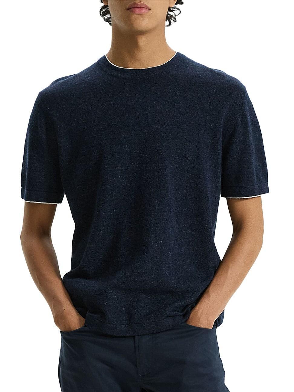 Mens Kolben Linen-Blend T-Shirt Product Image