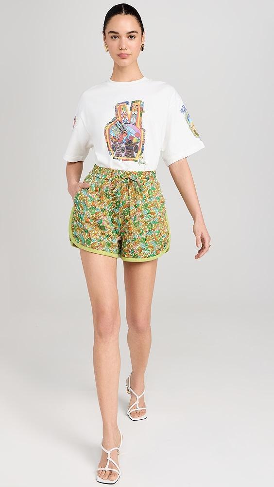 ALÉMAIS Harmonia Quilted Shorts | Shopbop Product Image