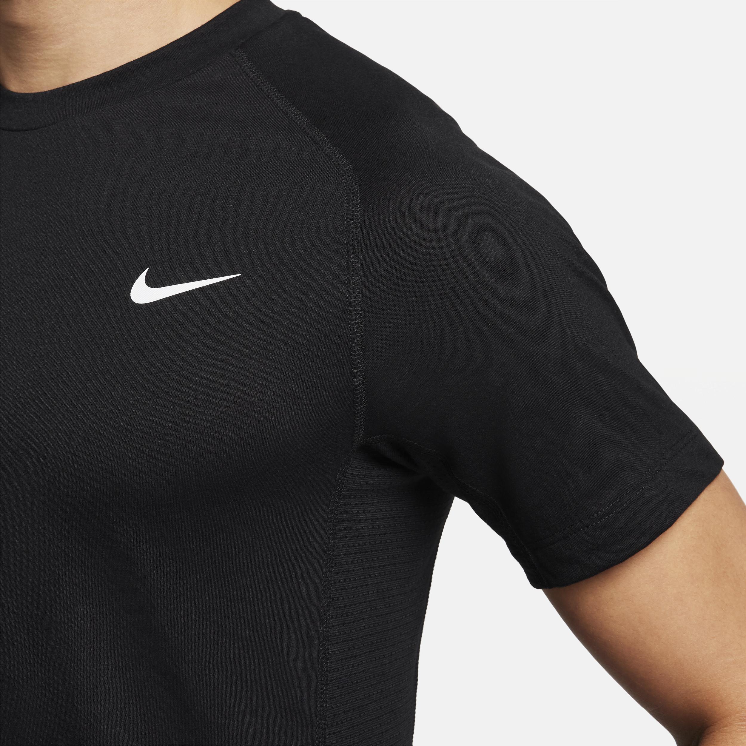 Nike Mens Flex Rep Dri-FIT Short-Sleeve Fitness Top | FN2979-010 Product Image