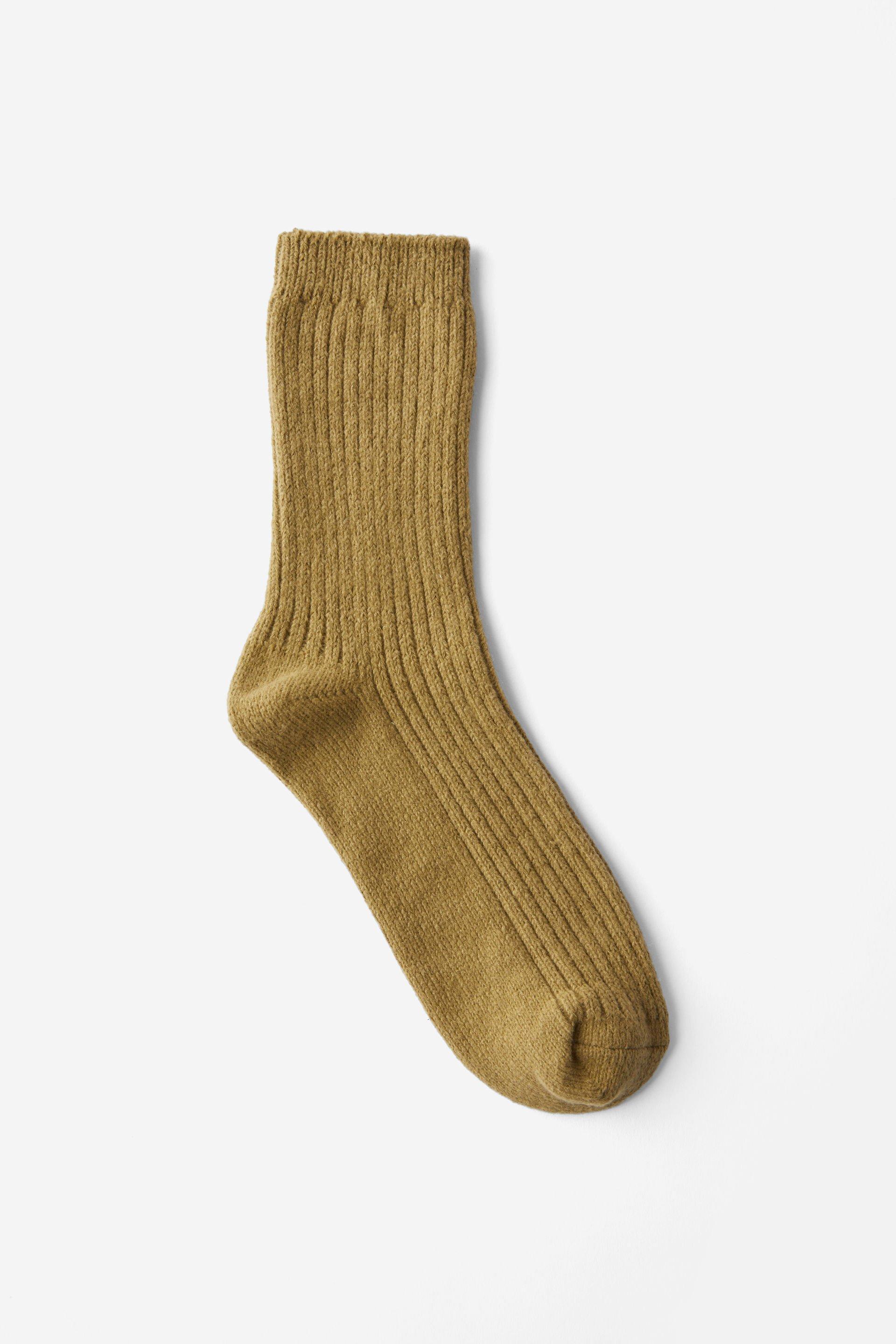 Classic Ribbed Cosy Crew Sock Product Image