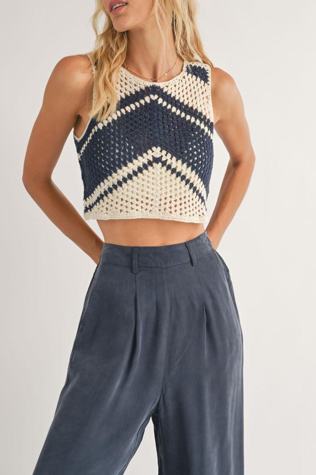 Beverly Crochet Tank Product Image