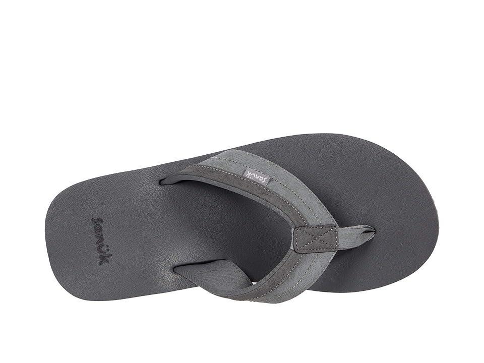 Sanuk Ziggy Soft Top (Grey) Men's Shoes Product Image