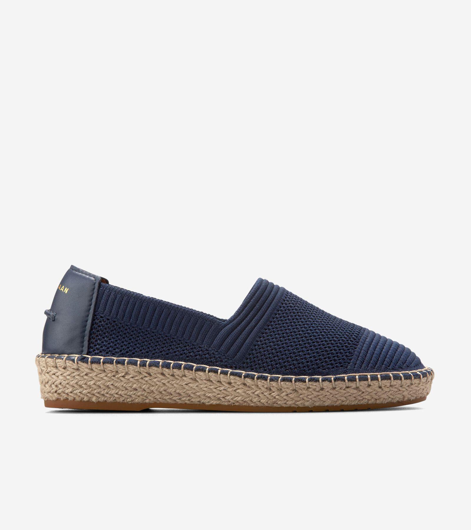 Cole Haan Womens Slip On Espadrille Flats Product Image