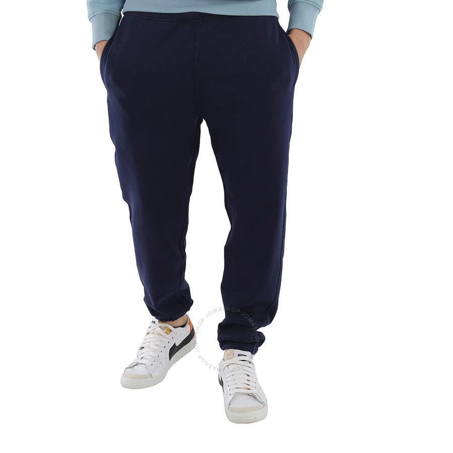 POLO RALPH LAUREN Men's Navy Logo Patch Track Pants In Blue Product Image