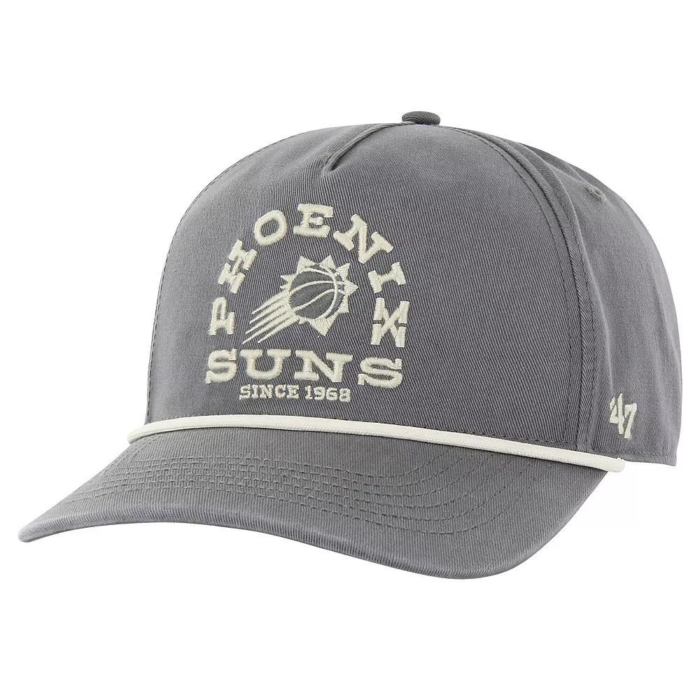 Men's '47 Charcoal Phoenix Suns Canyon Ranchero Hitch Adjustable Hat, Phx Charco Product Image