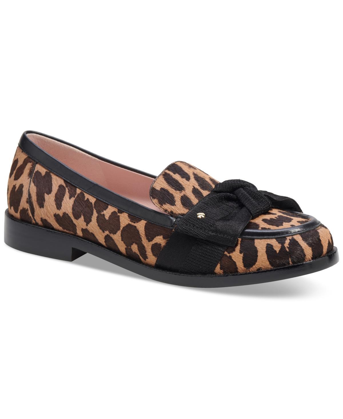 kate spade new york Leandra Bow Leather Loafers Product Image