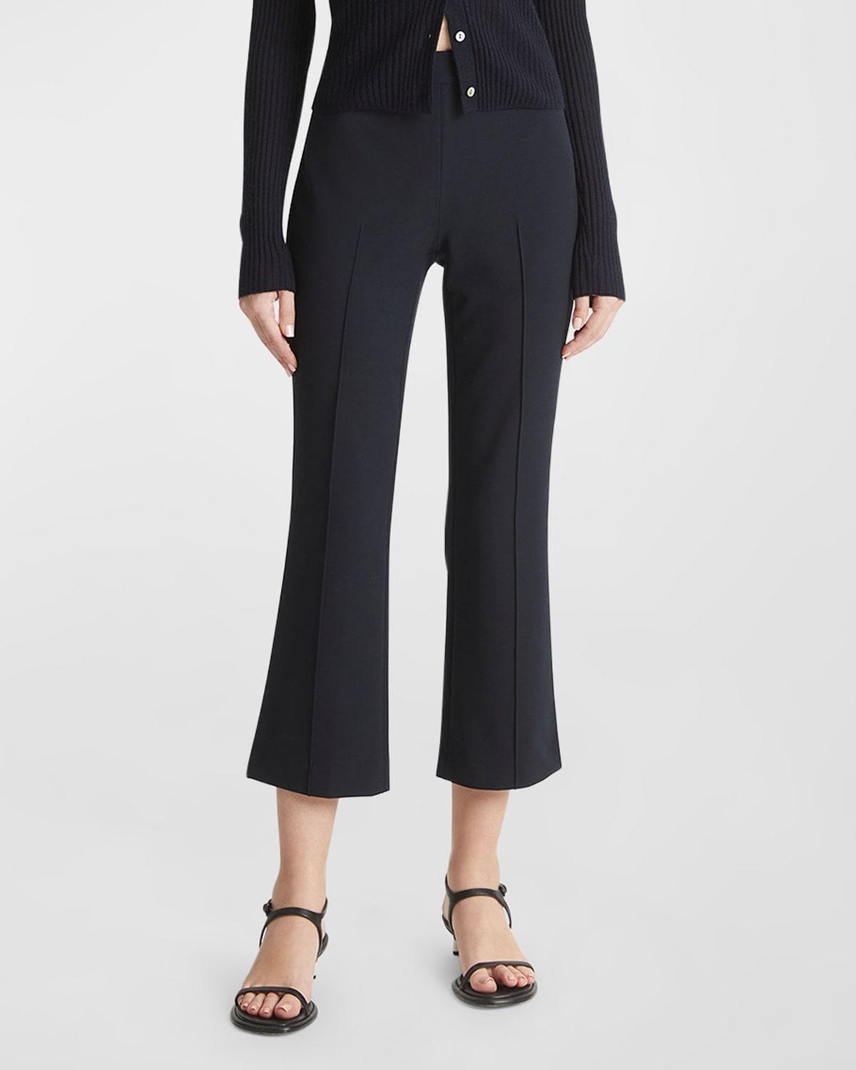 Vince Mid Rise Pintuck Crop Pants Product Image