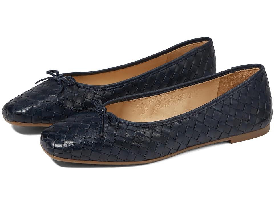 Womens Gwynn Woven Leather Ballet Flats Product Image