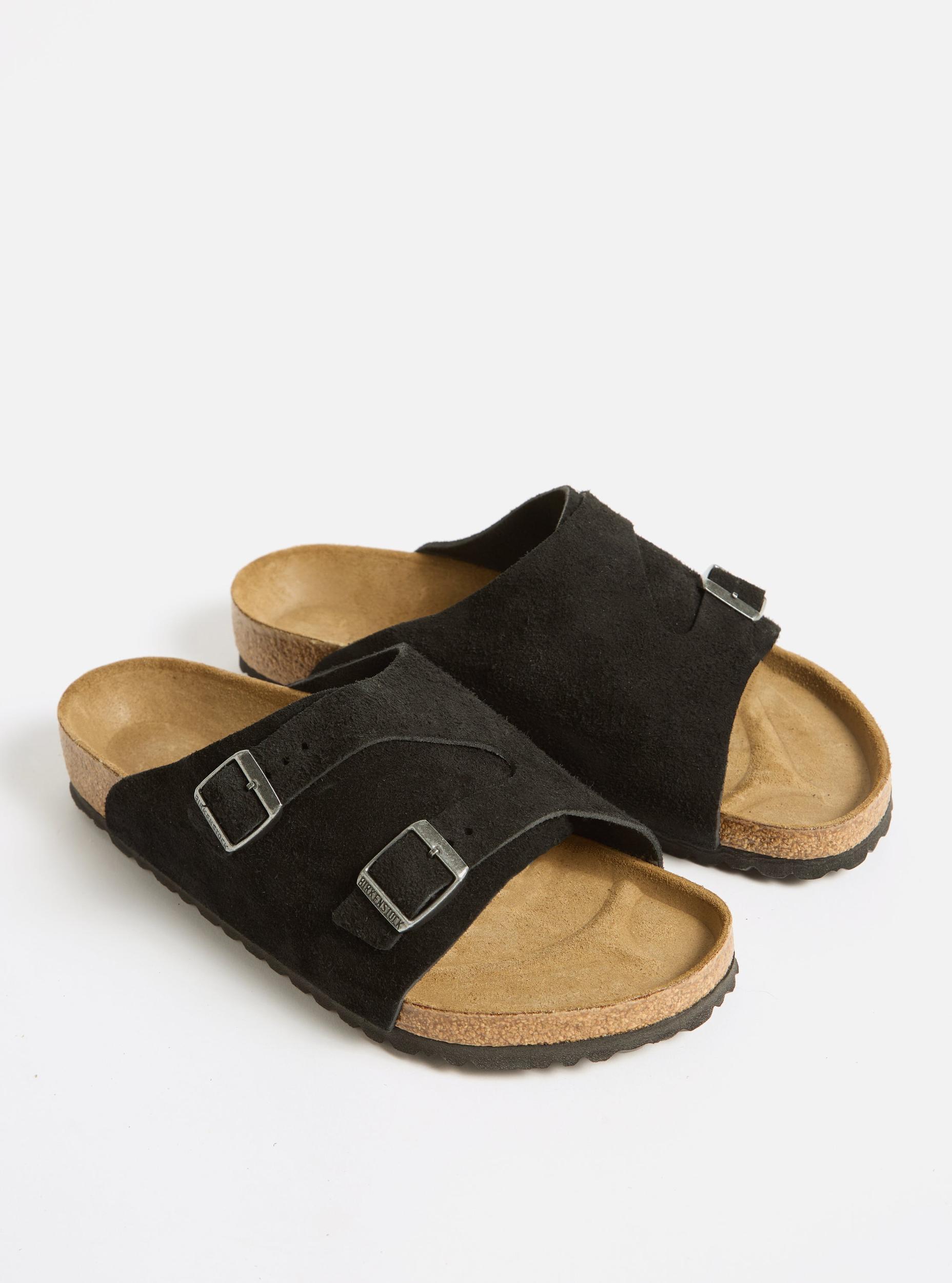 Black Suede Birkenstock Zürich Product Image