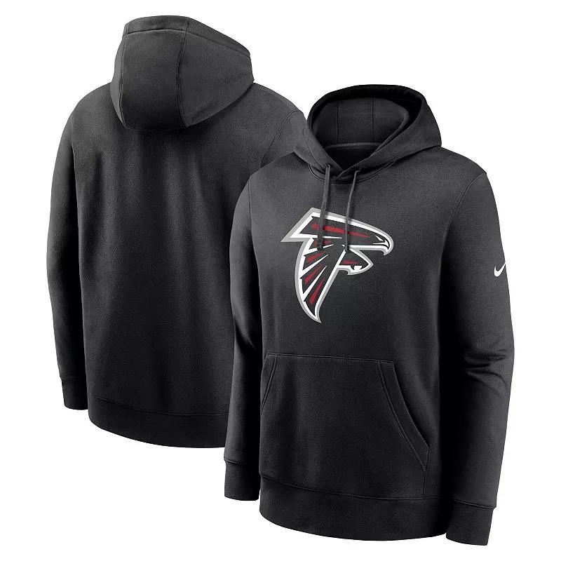 Men's Nike Anthracite Philadelphia Eagles Club Logo Pullover Hoodie, Size: 4XL, Grey Product Image