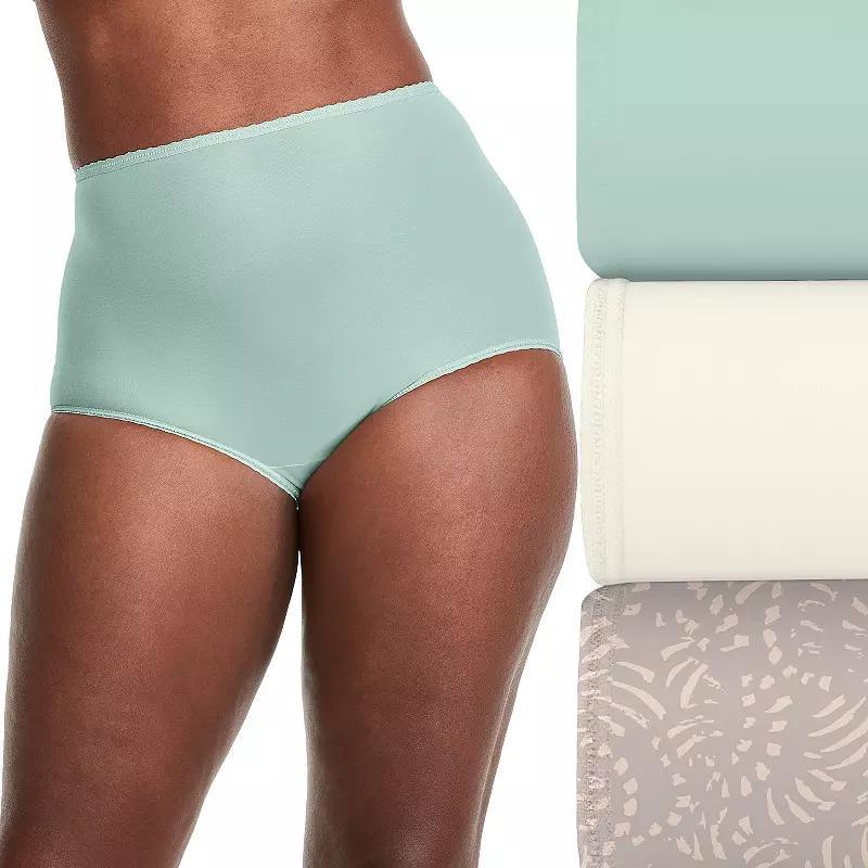 Bali Skimp Skamp 3-Pack Brief Underwear DFA633, Womens Product Image