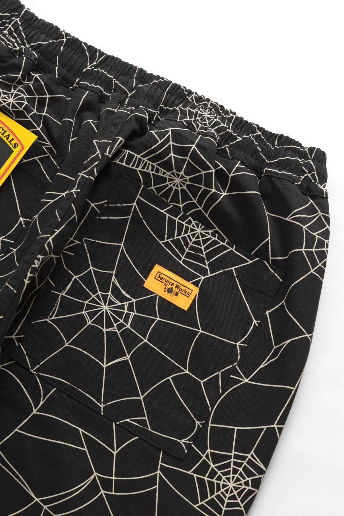 Patterned Chef Pants - Black Web Product Image