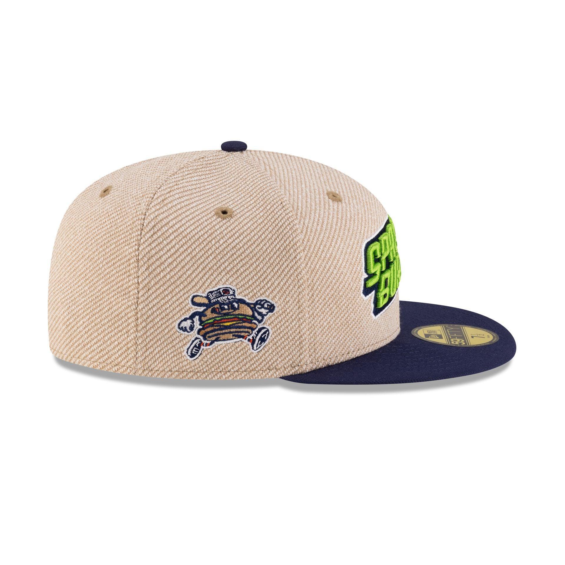 Hub City Spartanburgers Terry Heather Tan 59FIFTY Fitted Hat Male Product Image