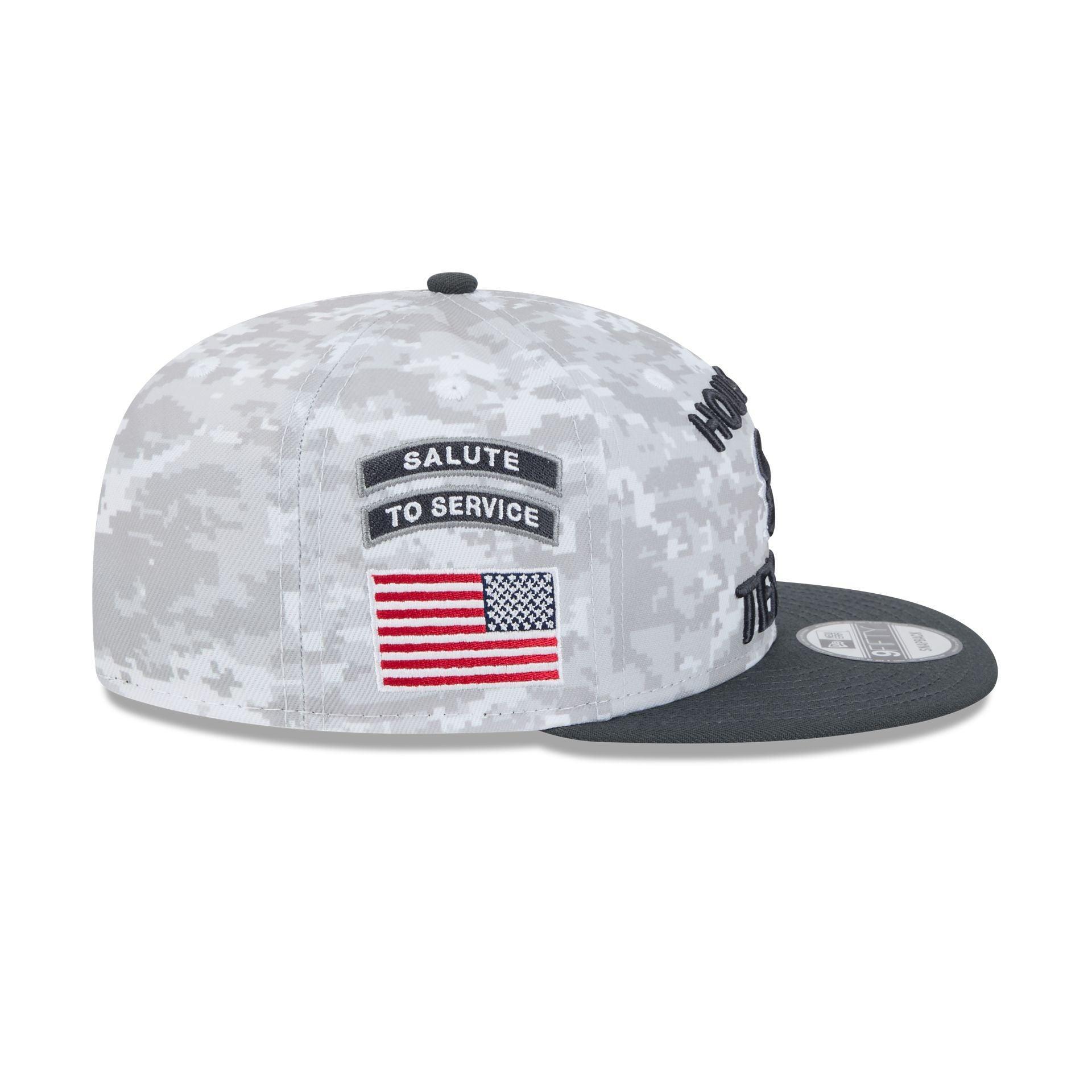 Houston Texans 2024 Salute to Service 9FIFTY Snapback Hat Male Product Image