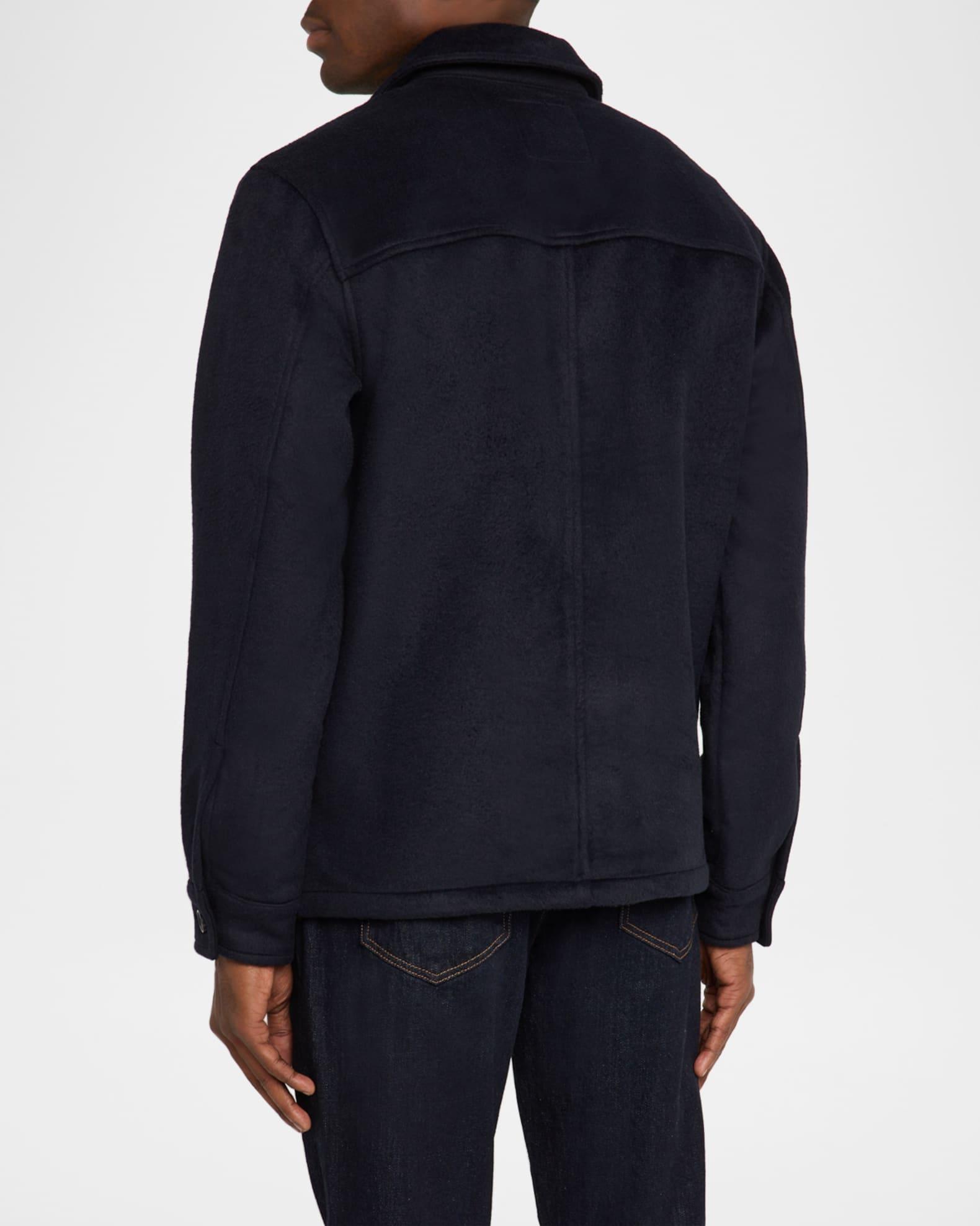 Men's Leon Wool-Blend Overshirt Product Image