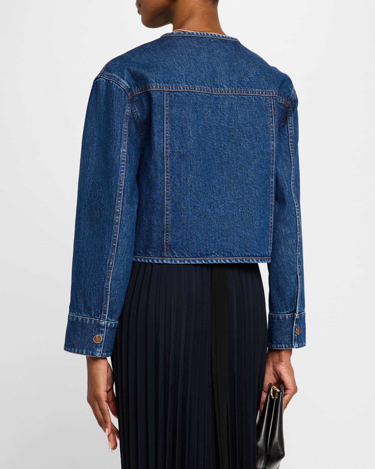 Kent Denim Button Down Jacket Product Image